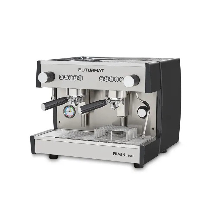 Machine à café professionnelle 2 groupes compacte Rimini Soul Futurmat