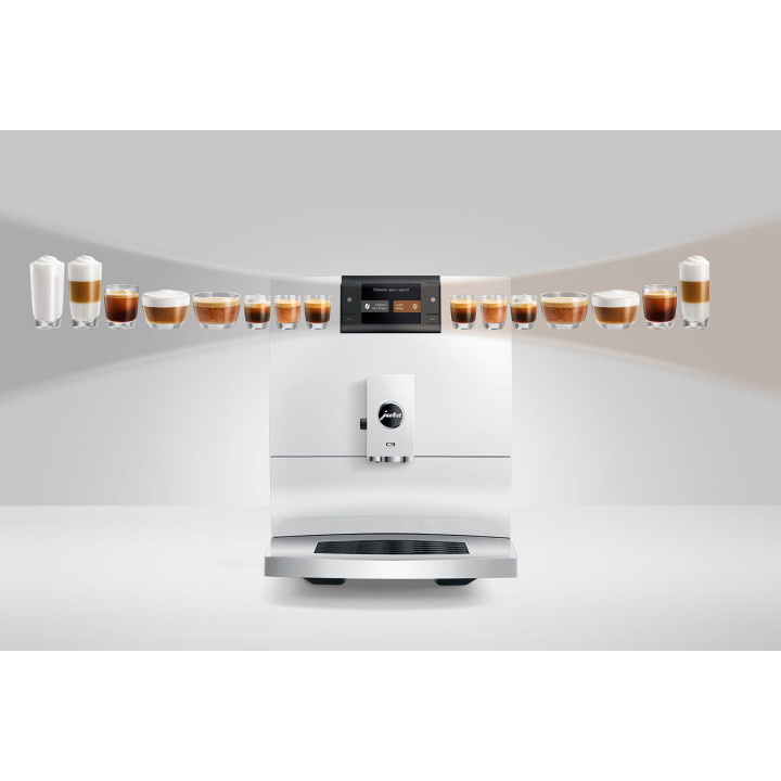 Jura C9 (EA) - Piano White ou Piano Black
