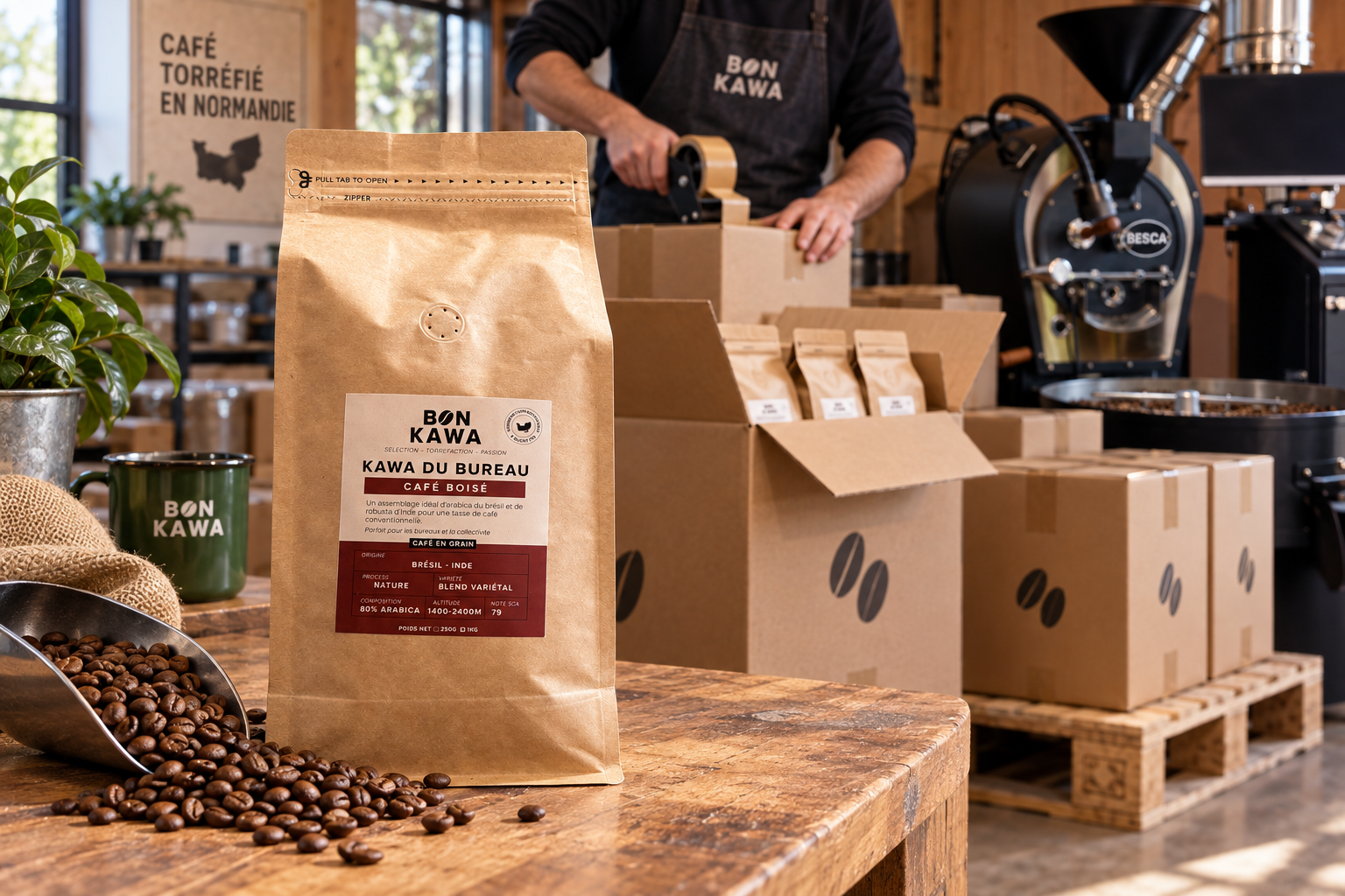 Café en grain pas cher par Bonkawa