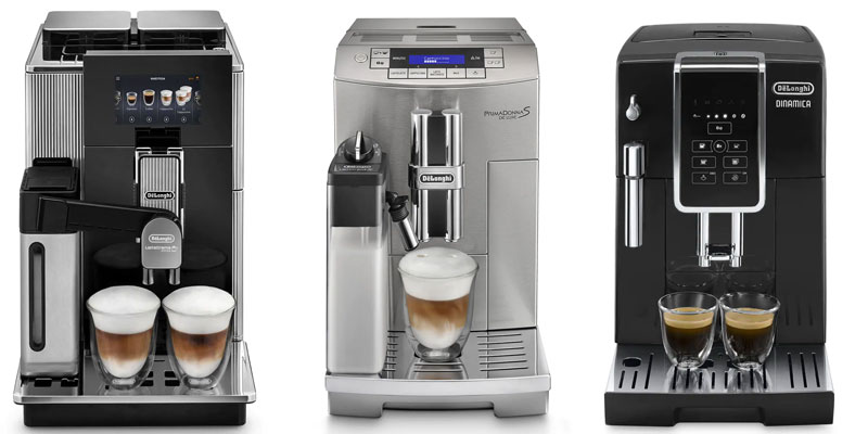 Le design des machines à café Delonghi