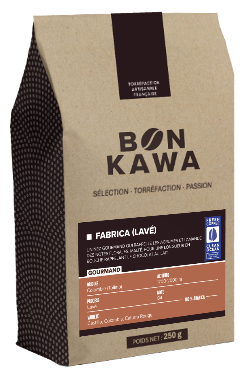 Café Colombie (Tolima) Fabrica